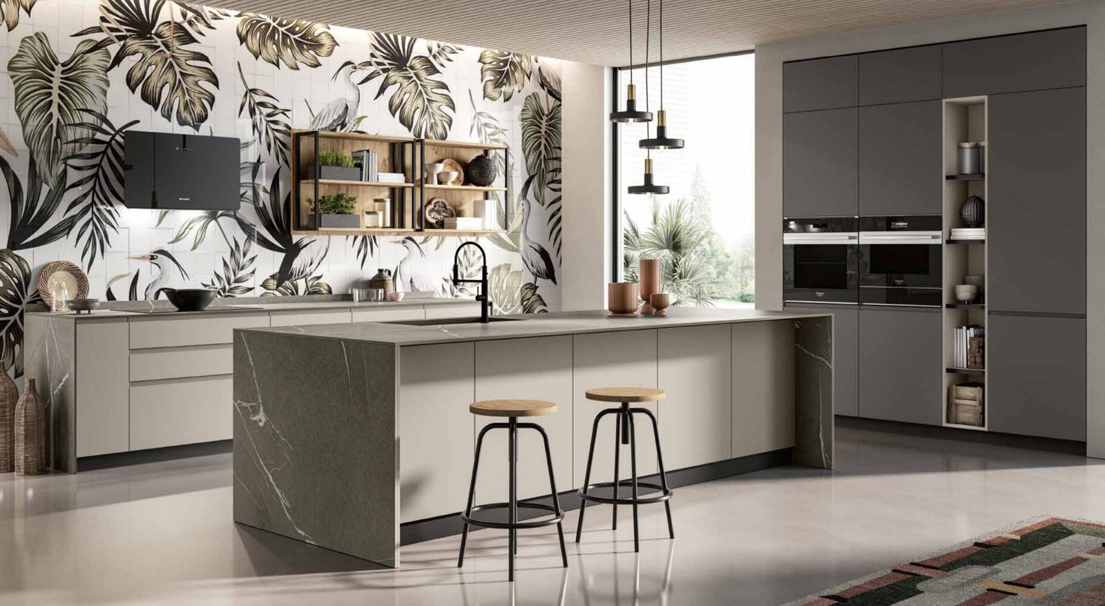 cucine in stile urban a Firenze