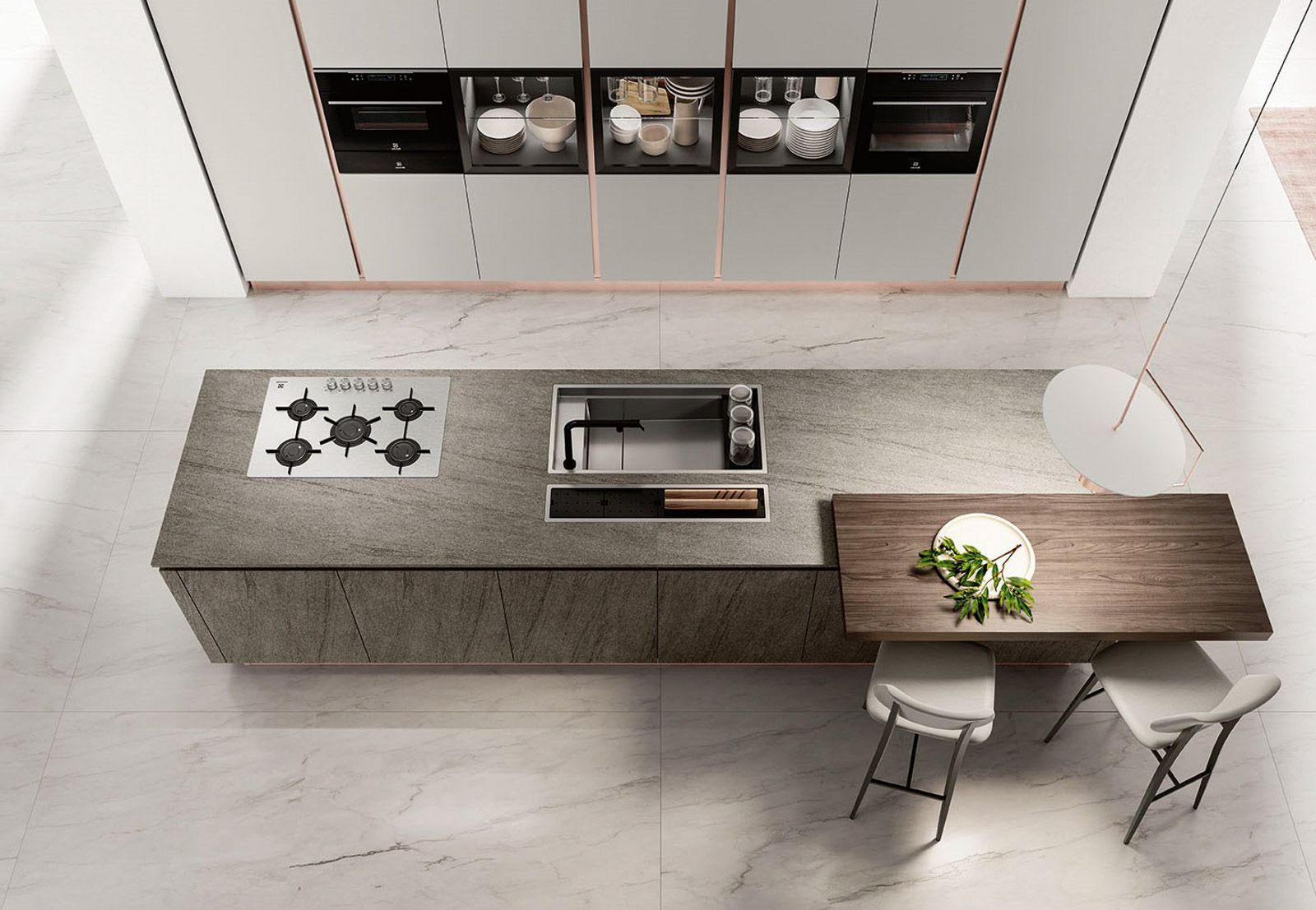 Cucine Oro Rosa A Firenze